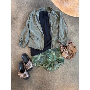 Athleta Black Sleeveless Mock Neck Top Size S